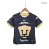 Kid’s Pumas UNAM Away Soccer Kit – Jersey + Shorts 2023/24 – Fan Version – back view
