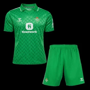kid-s-real-betis-away-soccer-kit-jersey-shorts-2023-24-fan-version-402425-02 Kid’s Real Betis Away Soccer Kit โ Jersey + Shorts 2023/24 โ Fan Version โ front view