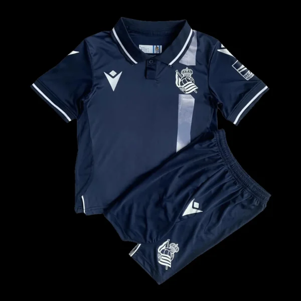 kid-s-real-sociedad-away-soccer-kit-jersey-shorts-2023-24-fan-version-402416-01 Kid’s Real Sociedad Away Soccer Kit β Jersey + Shorts 2023/24 β Fan Version β front view