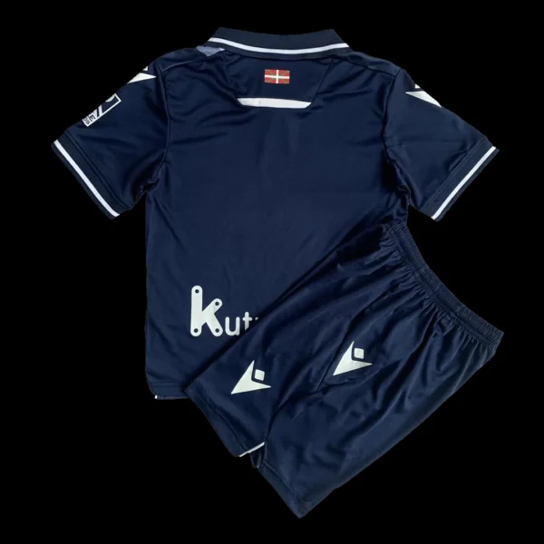 kid-s-real-sociedad-away-soccer-kit-jersey-shorts-2023-24-fan-version-402416-02 Kid’s Real Sociedad Away Soccer Kit β Jersey + Shorts 2023/24 β Fan Version β back view