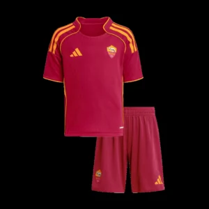 Kid’s Roma Home Soccer Jersey 2025/26 – Fan Version – front view
