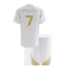 Kid’s RONALDO #7 Al Nassr Third Away Soccer Kit – Jersey + Shorts – Fan Version – back view