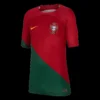 Kid’s RONALDO #7 Portugal Home Soccer Kit – Jersey + Shorts 2022/23 – Fan Version – jersey details