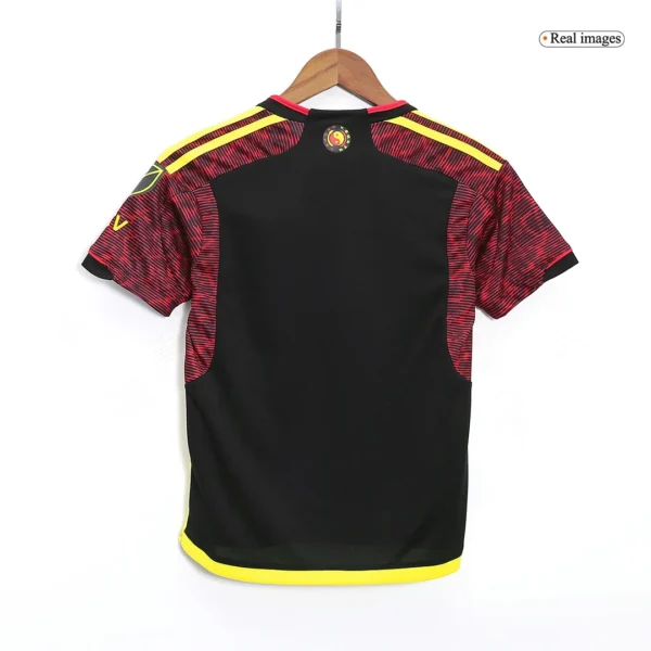 Kid’s Seattle Sounders Away Soccer Kit – Jersey + Shorts 2023 – Fan Version – jersey details