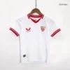 Kid’s Sevilla Home Soccer Kit – Jersey + Shorts 2023/24 – Fan Version – back view
