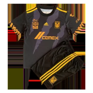 Kid's Tigres UANL Third Away Soccer Kit – Jersey + Shorts 2021/22 – Fan Version