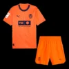 Kid’s Valencia Third Away Soccer Kit – Jersey + Shorts 2023/24 – Fan Version – front view