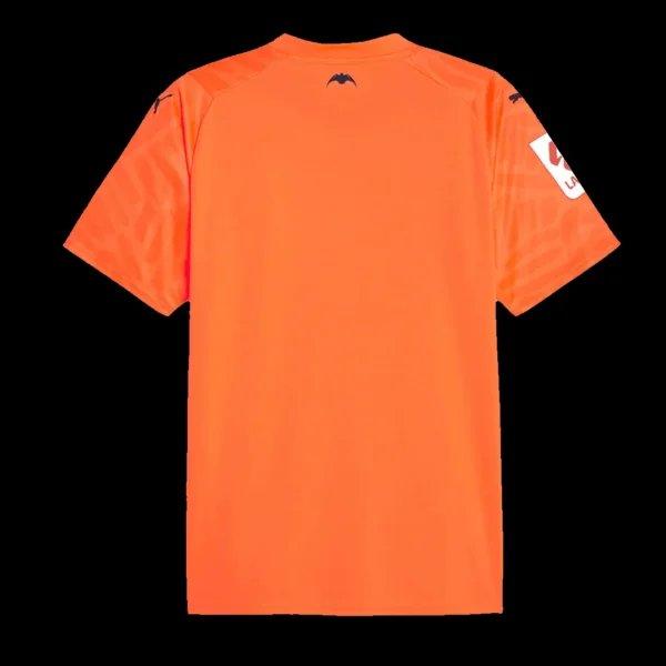 Kid’s Valencia Third Away Soccer Kit – Jersey + Shorts 2023/24 – Fan Version – badge and fabric details