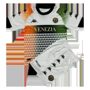 Kid’s Venezia FC Away Soccer Kit – Jersey + Shorts 2021/22 – Fan Version – front view