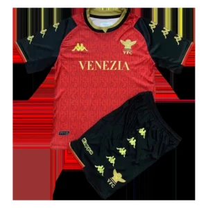 Kid’s Venezia FC Fourth Away Soccer Kit – Jersey + Shorts 2021/22 – Fan Version – front view