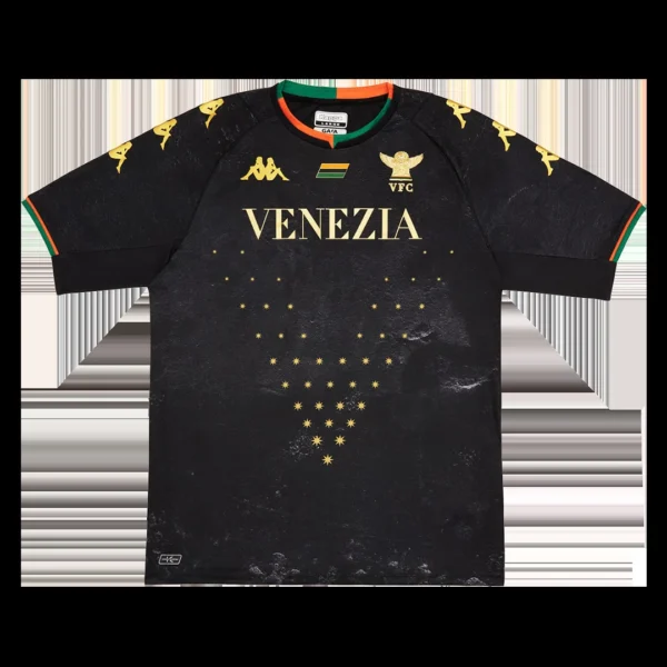 Kid’s Venezia FC Home Soccer Kit – Jersey + Shorts 2021/22 – Fan Version – back view