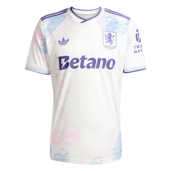 Aston Villa Third Away Soccer Jersey 2025/26 – Fan Version – front view