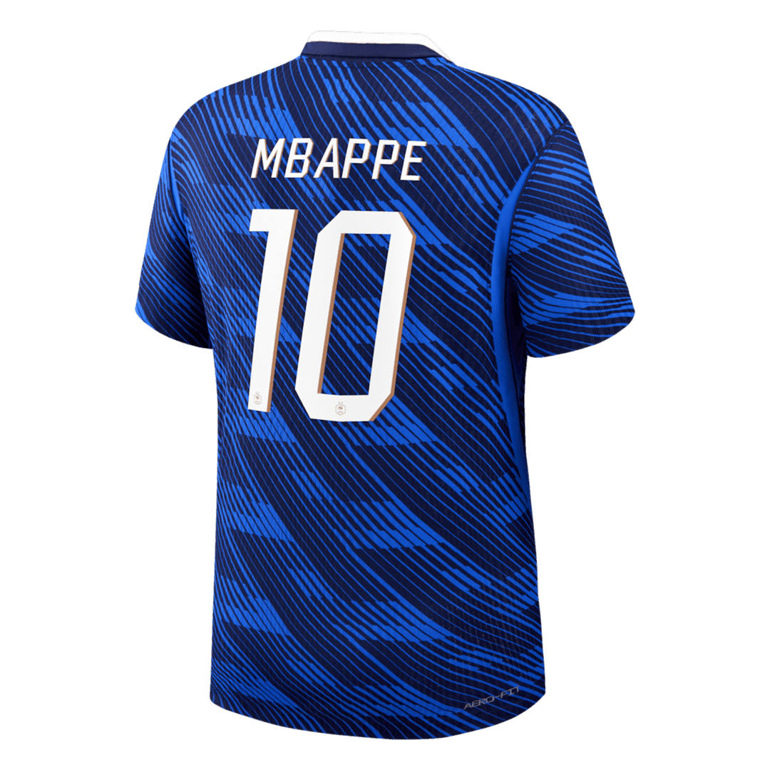 Kylian Mbappe #10 France 2026 Home Soccer Jersey – Player Version – back view