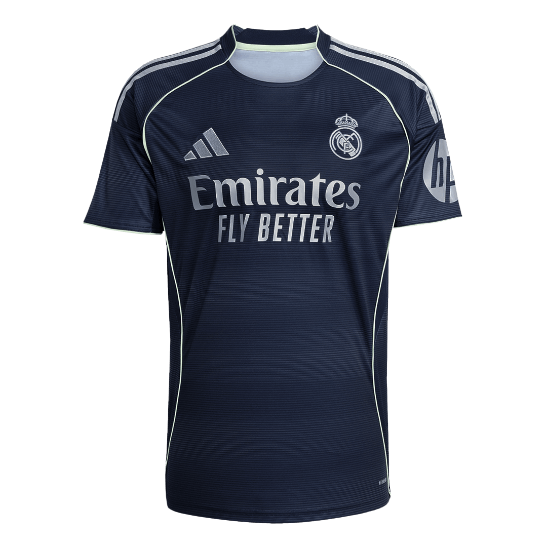 F.MENDY #23 Real Madrid Away Soccer Jersey 2025/26 – Fan Version – front view