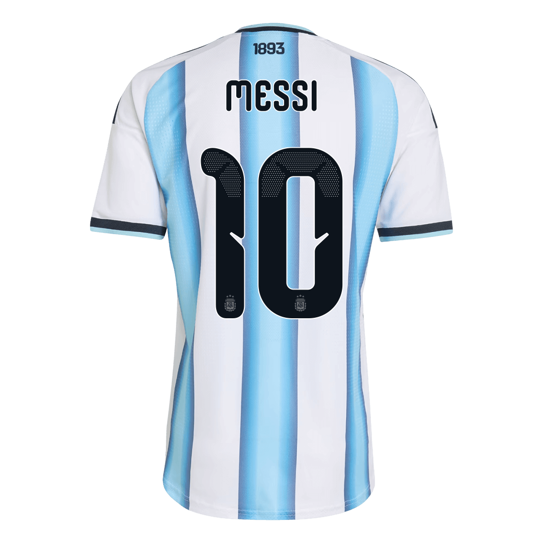 Lionel Messi #10 Argentina 2026 Home Soccer Jersey – Player Version – back view