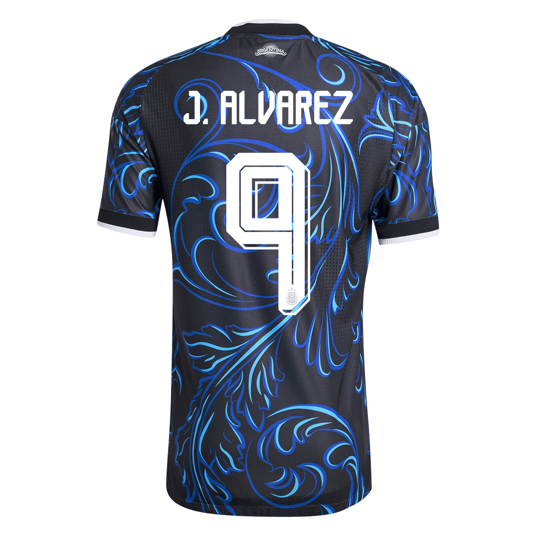 J. ÁLVAREZ #9 Argentina Away Soccer Jersey 2026 Player Version – jersey details