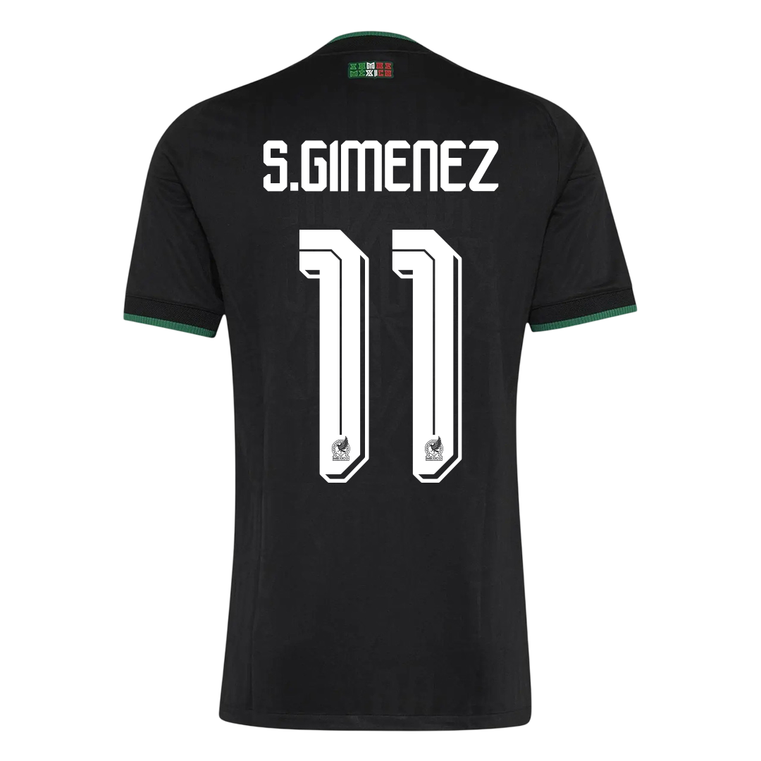 S.GIMENEZ #11 Mexico Third Away Soccer Jersey 2026 Player Version — 商品图 2 S.GIMENEZ #11 Mexico Third Away Soccer Jersey 2026 Player Version – back view