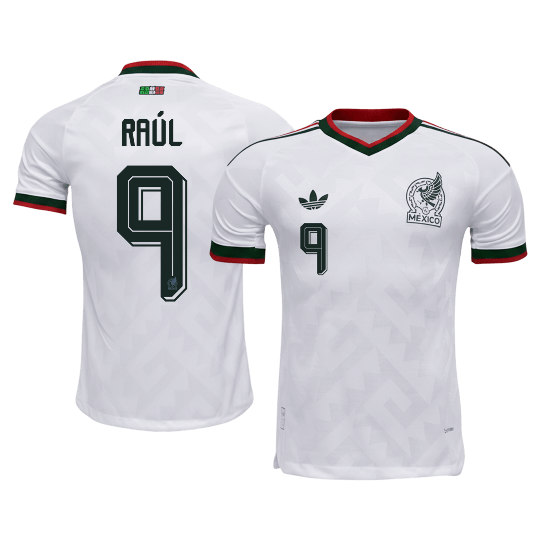 RAÚL #9 Mexico Away Soccer Jersey 2026 Player Version – front view