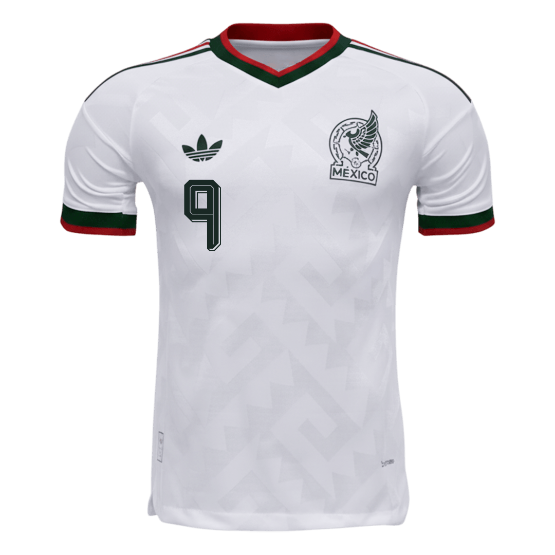 RAÚL #9 Mexico Away Soccer Jersey 2026 Player Version – jersey details