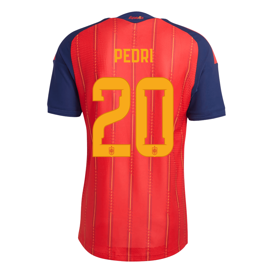 PEDRI #20 Spain Home Soccer Jersey 2026 Player Version β εεεΎ 2 PEDRI #20 Spain Home Soccer Jersey 2026 Player Version β back view