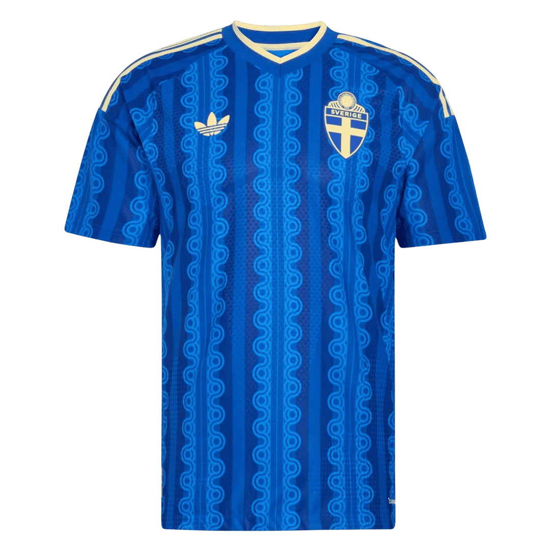 Sweden Away Soccer Jersey 2026 Player Version – front view
