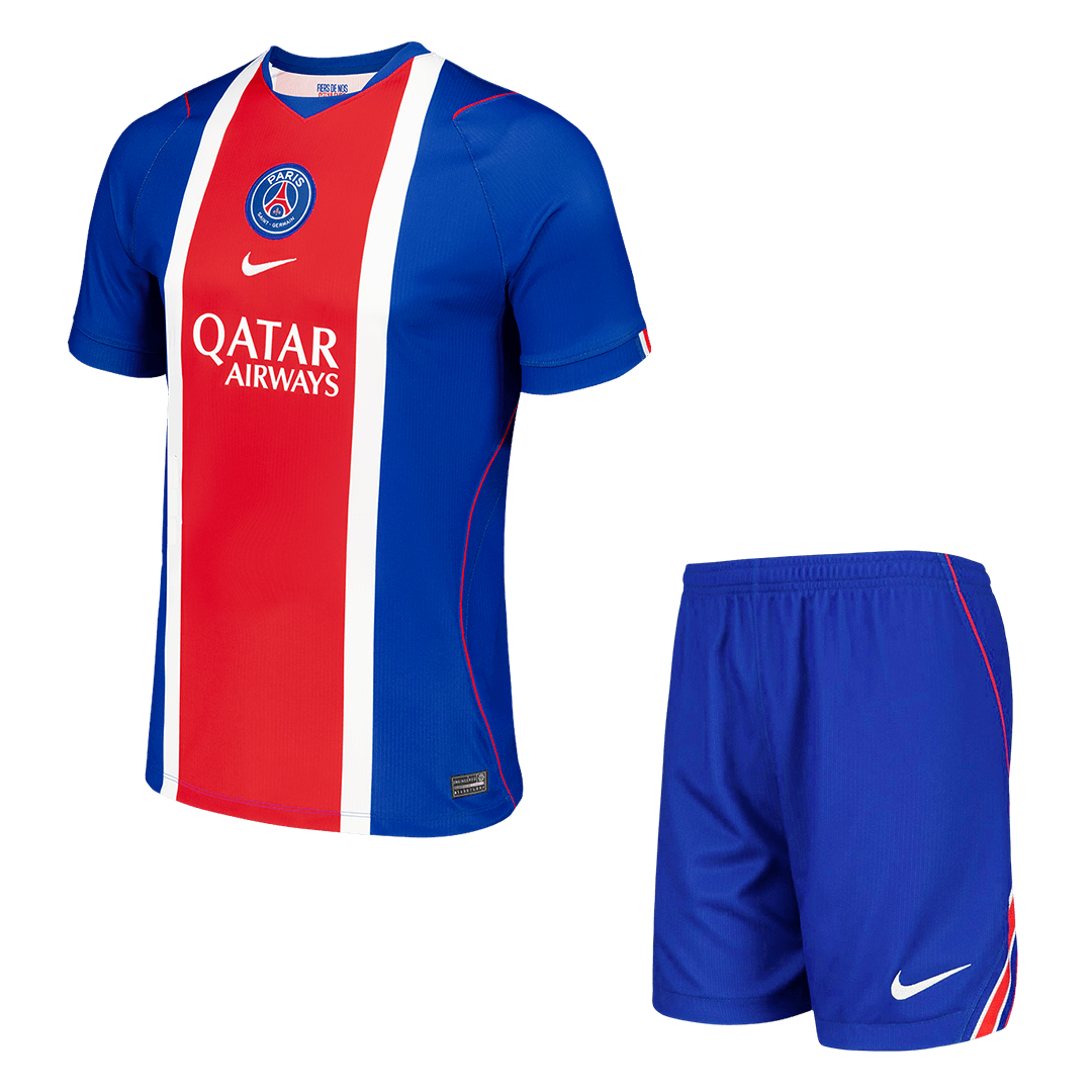 PSG Home Soccer Kit โ Jersey + Shorts 2026/27 โ Fan Version โ ๅๅๅพ 1 PSG Home Soccer Kit โ Jersey + Shorts 2026/27 โ Fan Version โ front view