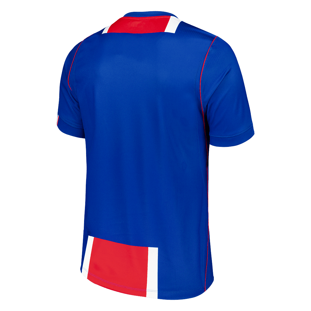 PSG Home Soccer Kit – Jersey + Shorts 2026/27 – Fan Version – badge and fabric details