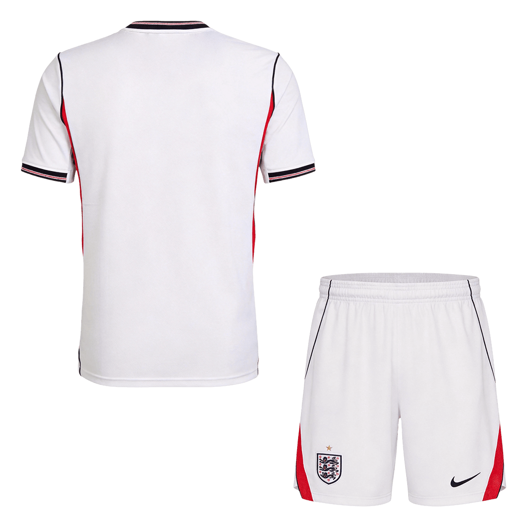 England Home Soccer Kit – Jersey + Shorts 2026 – Fan Version – back view