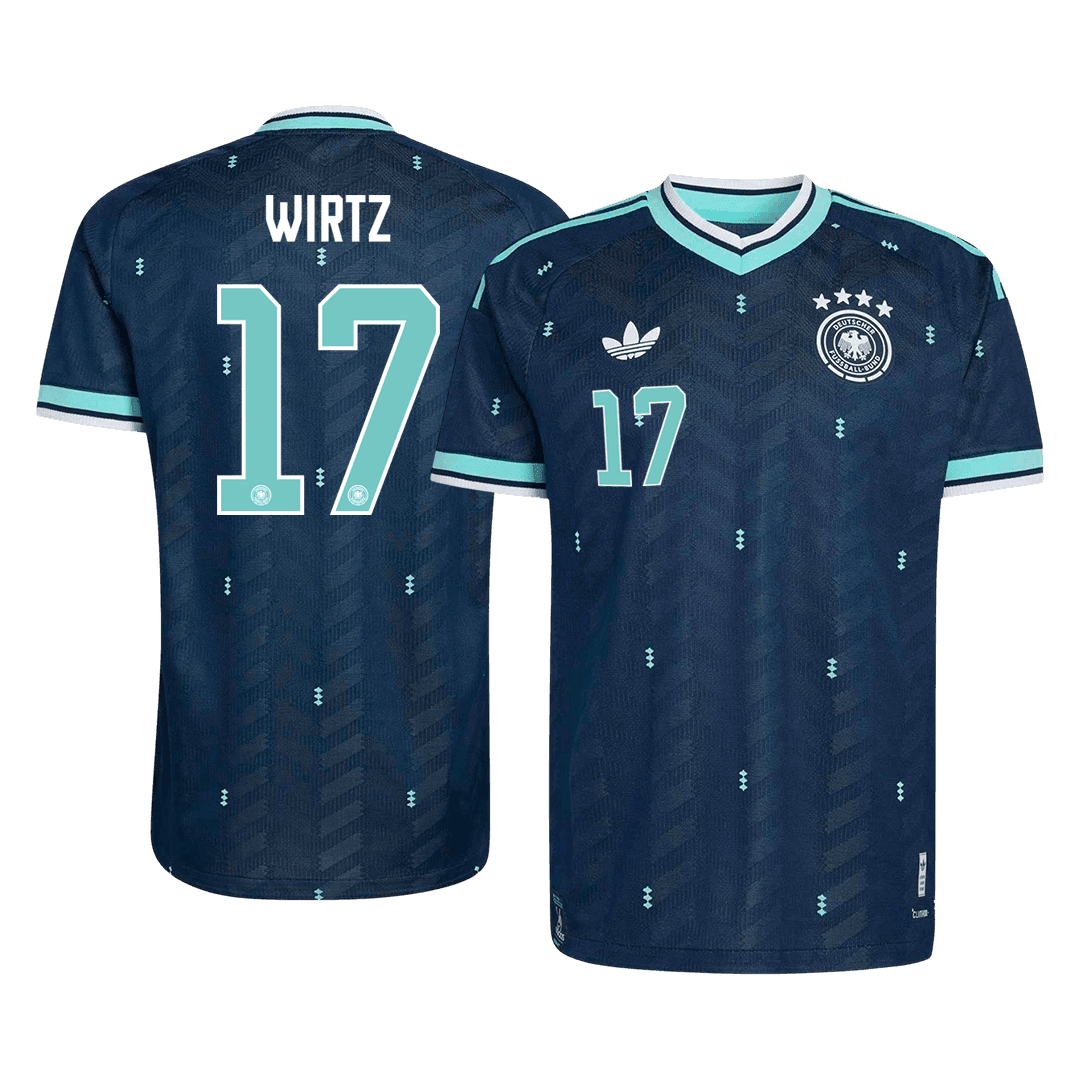 WIRTZ #17 Germany Away Soccer Jersey 2026 Player Version – front view