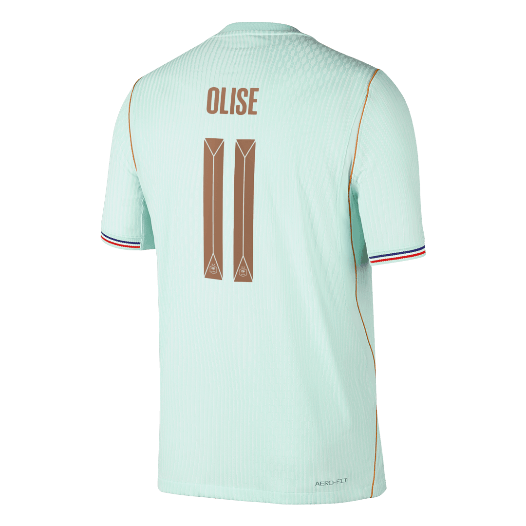 OLISE #11 France Away Soccer Jersey 2026 Player Version – back view