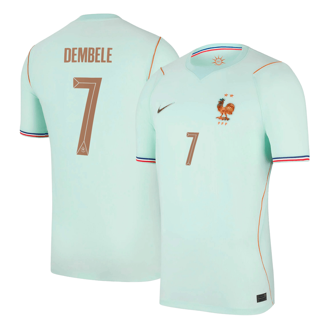 DEMBELE #7 France Away Soccer Jersey 2026 โ Fan Version โ ๅๅๅพ 1 DEMBELE #7 France Away Soccer Jersey 2026 โ Fan Version โ front view