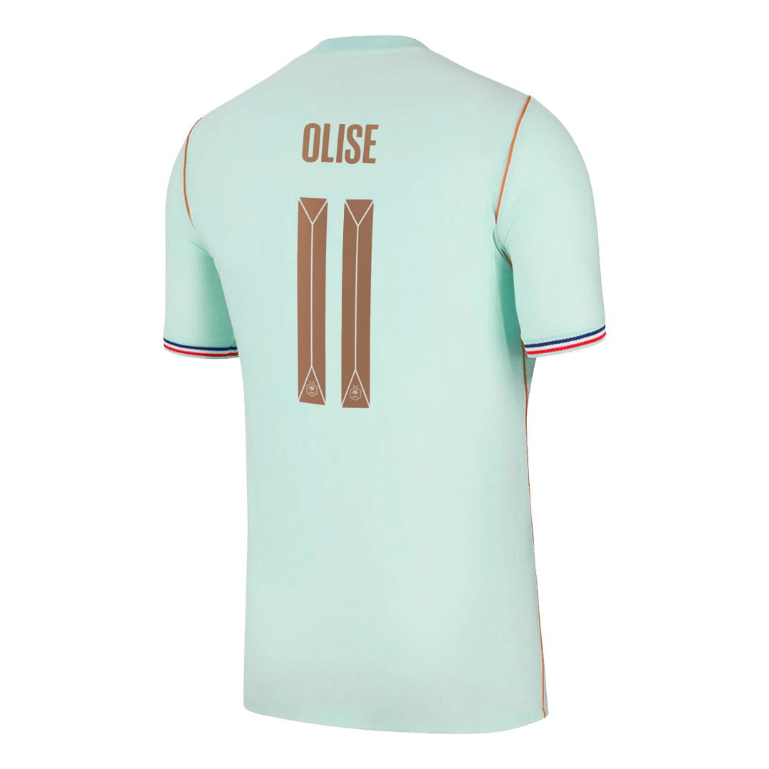 OLISE #11 France Away Soccer Jersey 2026 – Fan Version – back view