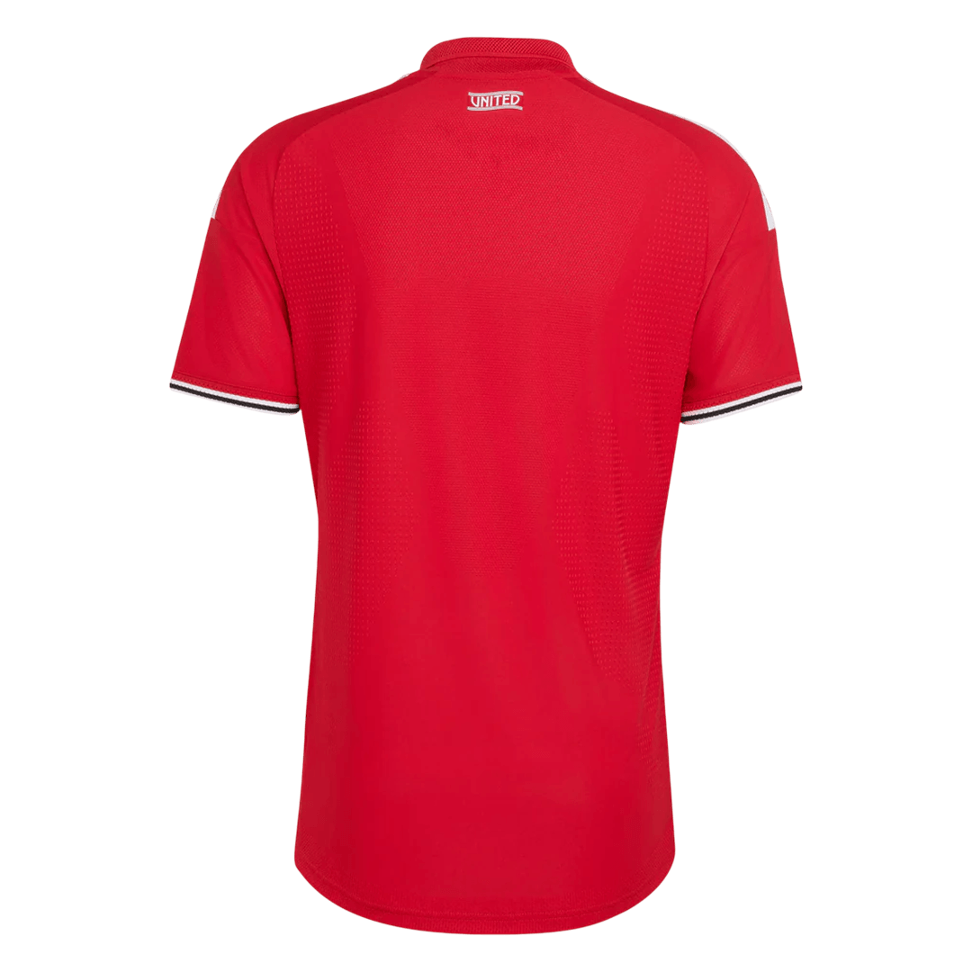 Manchester United Home Soccer Jersey 2026/27 Player Version – back view