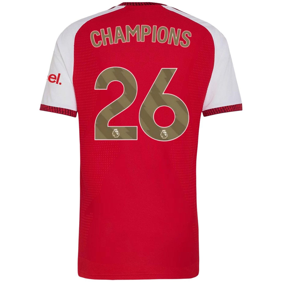 CHAMPIONS #26 Arsenal Home Soccer Jersey 2026/27 Player Version โ ๅๅๅพ 1 CHAMPIONS #26 Arsenal Home Soccer Jersey 2026/27 Player Version โ front view
