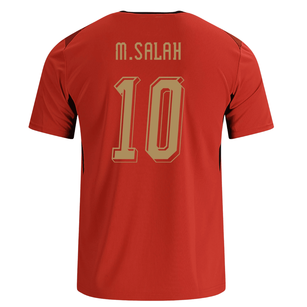 M.SALAH #10 Egypt Home Soccer Jersey 2026 – Fan Version – back view