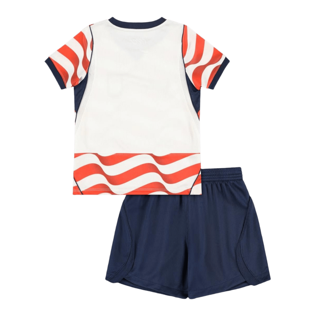Kid’s USA Home Soccer Kit – Jersey + Shorts 2026 – Fan Version – back view