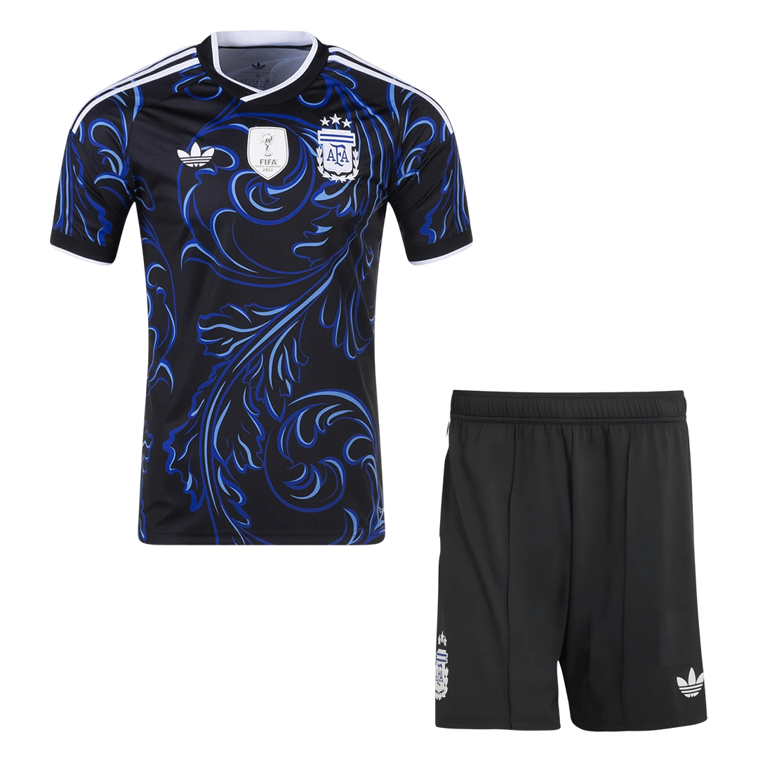 Argentina Away Soccer Kit β Jersey + Shorts 2026 β Fan Version β εεεΎ 1 Argentina Away Soccer Kit β Jersey + Shorts 2026 β Fan Version β front view