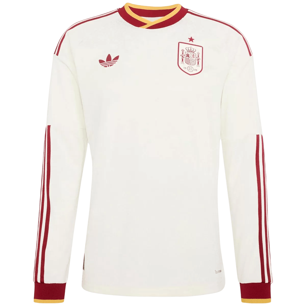 Spain Away Long Sleeve Soccer Jersey 2026 โ Fan Version โ ๅๅๅพ 1 Spain Away Long Sleeve Soccer Jersey 2026 โ Fan Version โ front view