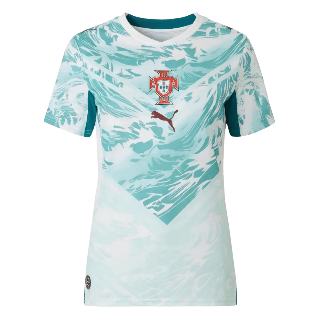 Women’s Portugal Away Soccer Jersey 2026 – Fan Version – front view