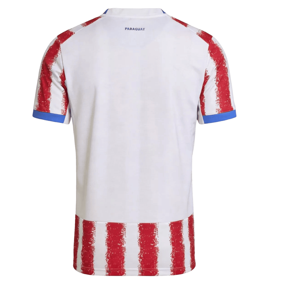 Paraguay Home Soccer Jersey 2026 – Fan Version — 商品图 2 Paraguay Home Soccer Jersey 2026 – Fan Version – back view