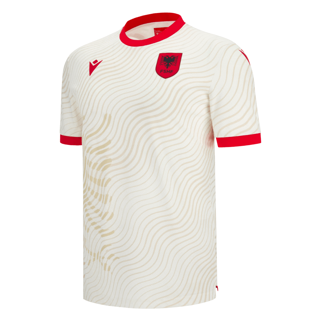Albania Away Soccer Jersey 2026 โ Fan Version โ ๅๅๅพ 1 Albania Away Soccer Jersey 2026 โ Fan Version โ front view