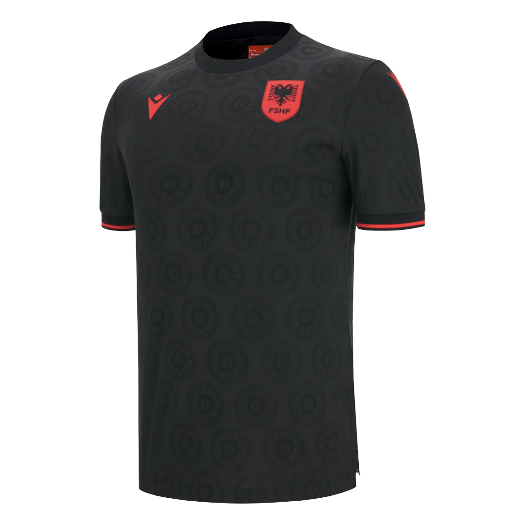 Albania Soccer Jersey 2026 โ Fan Version โ ๅๅๅพ 1 Albania Soccer Jersey 2026 โ Fan Version โ front view