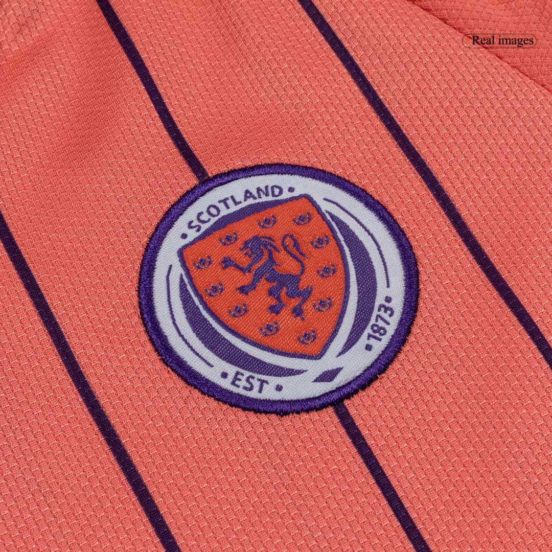 Kid's Scotland Away Soccer Kit β Jersey + Shorts 2026 β Fan Version β εεεΎ 3 Kid’s Scotland Away Soccer Kit β Jersey + Shorts 2026 β Fan Version β jersey details