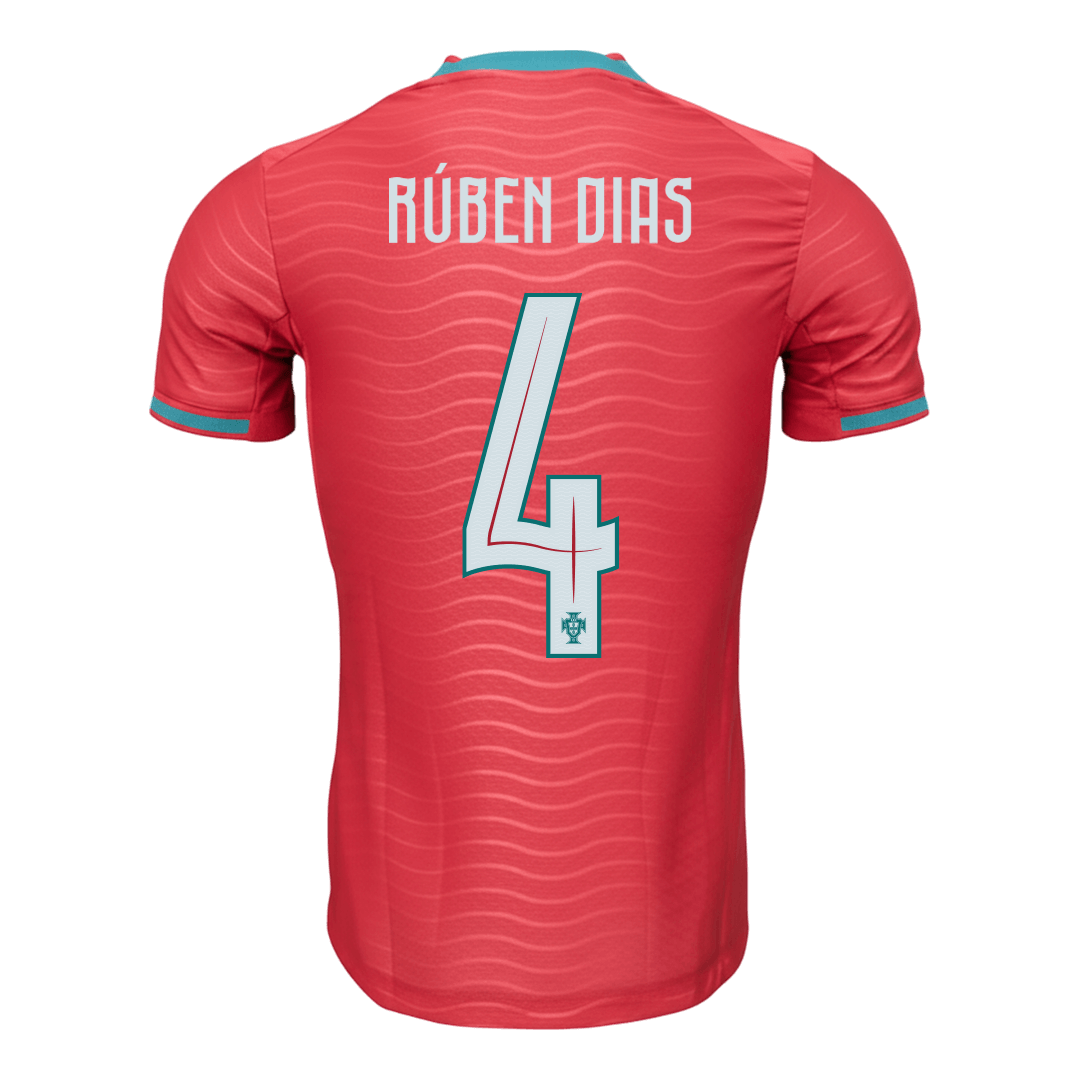 RÚBEN DIAS #4 Portugal Home Soccer Jersey 2026 Player Version – jersey details