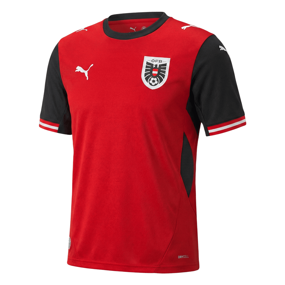 Austria Home Soccer Jersey 2026 โ Fan Version โ ๅๅๅพ 1 Austria Home Soccer Jersey 2026 โ Fan Version โ front view