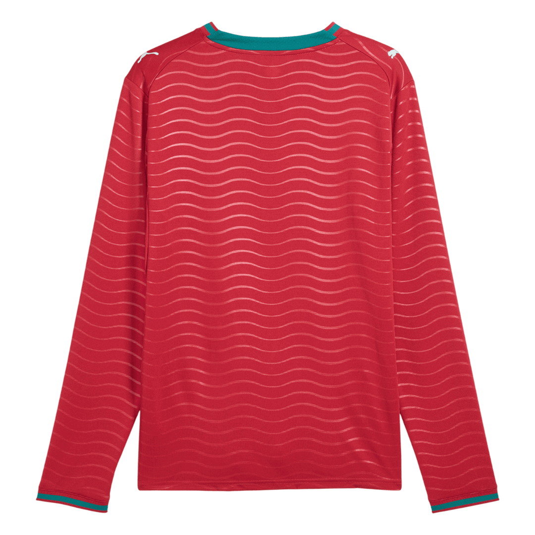 Portugal Home Long Sleeve Soccer Jersey 2026 β Fan Version β εεεΎ 2 Portugal Home Long Sleeve Soccer Jersey 2026 β Fan Version β back view