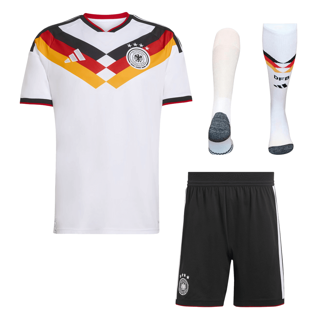 Germany Home Soccer Jersey Kit(Jersey+Shorts+Socks) 2026 โ Fan Version โ ๅๅๅพ 1 Germany Home Soccer Jersey Kit(Jersey+Shorts+Socks) 2026 โ Fan Version โ front view