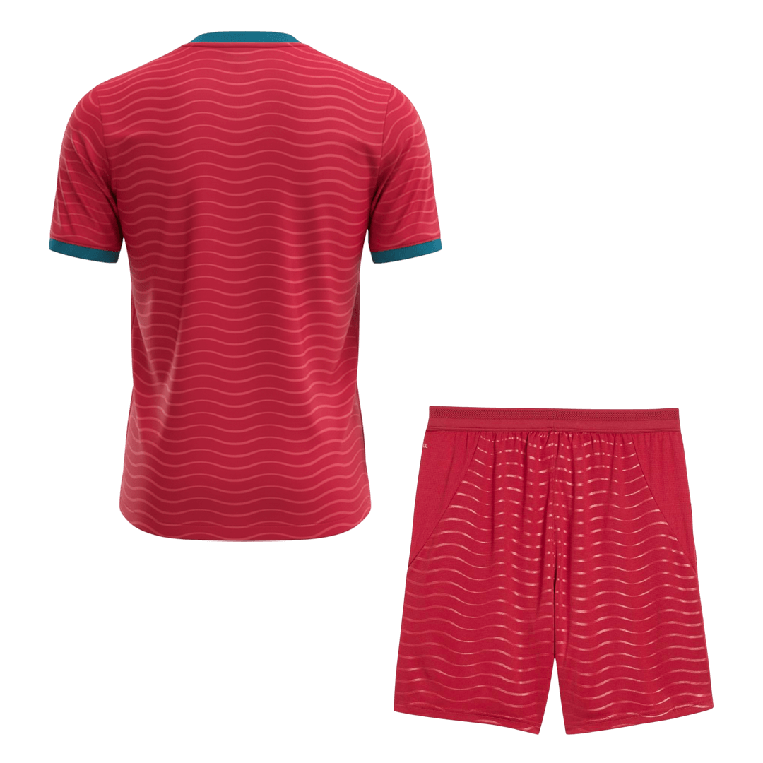 Portugal Home Soccer Kit – Jersey + Shorts 2026 – Fan Version – back view
