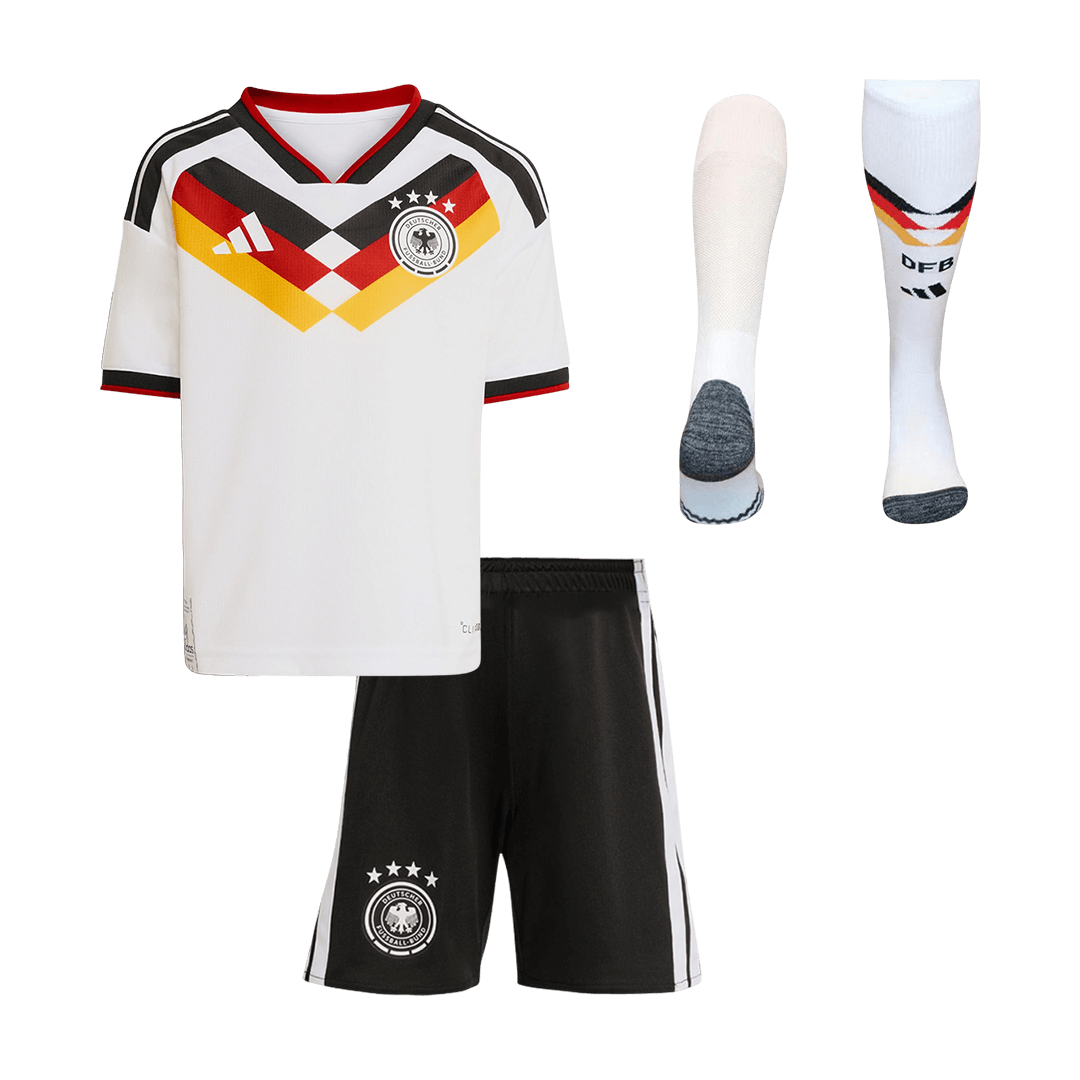 Kid's Germany Home Soccer Jersey Kit(Jersey+Shorts+Socks) 2026 – Fan Version