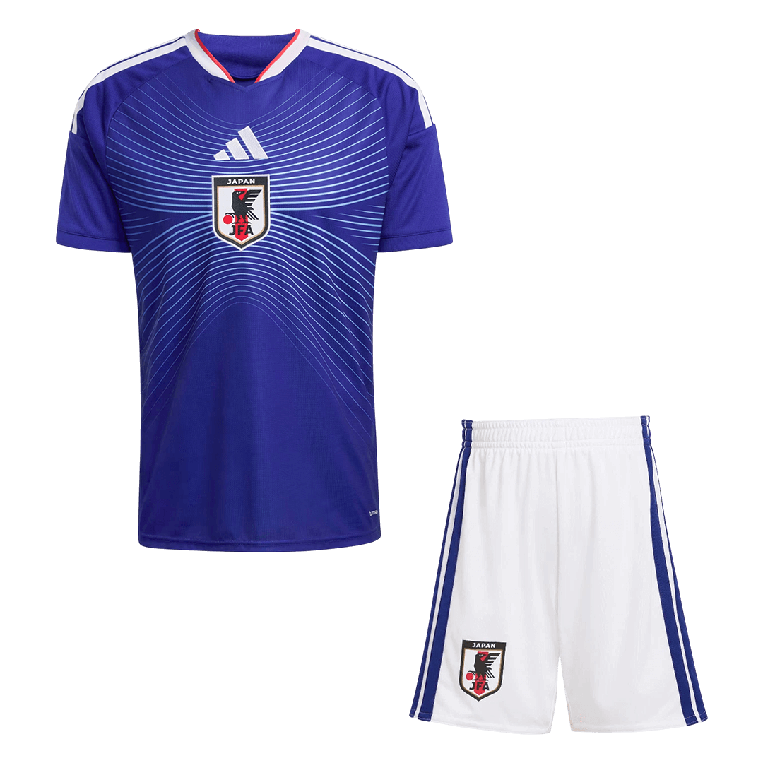 Japan Home Soccer Kit – Jersey + Shorts 2026 – Fan Version – front view